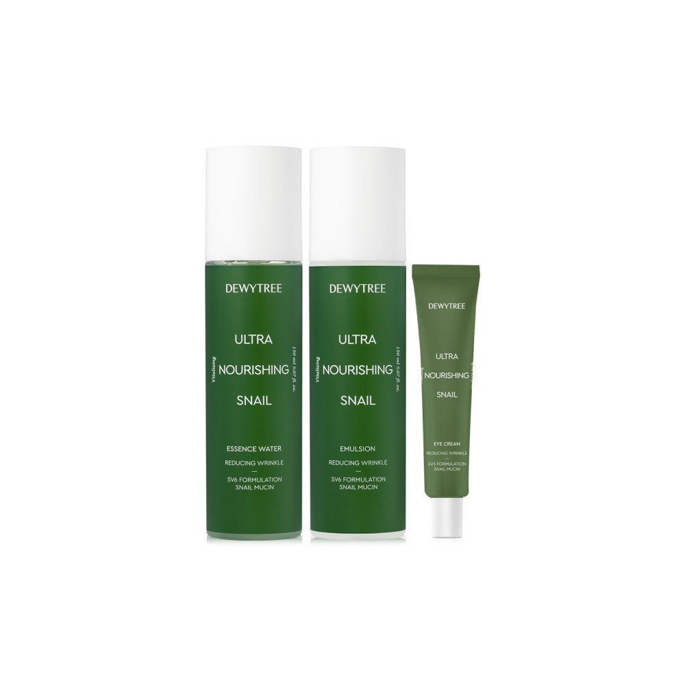 스네일 스킨+로션+아이크림 본품 증정 / 여성 기초화장품 세트