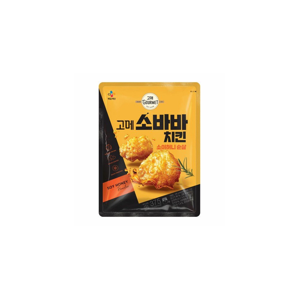 고메 소바바치킨 소이허니 순살 375G x4개