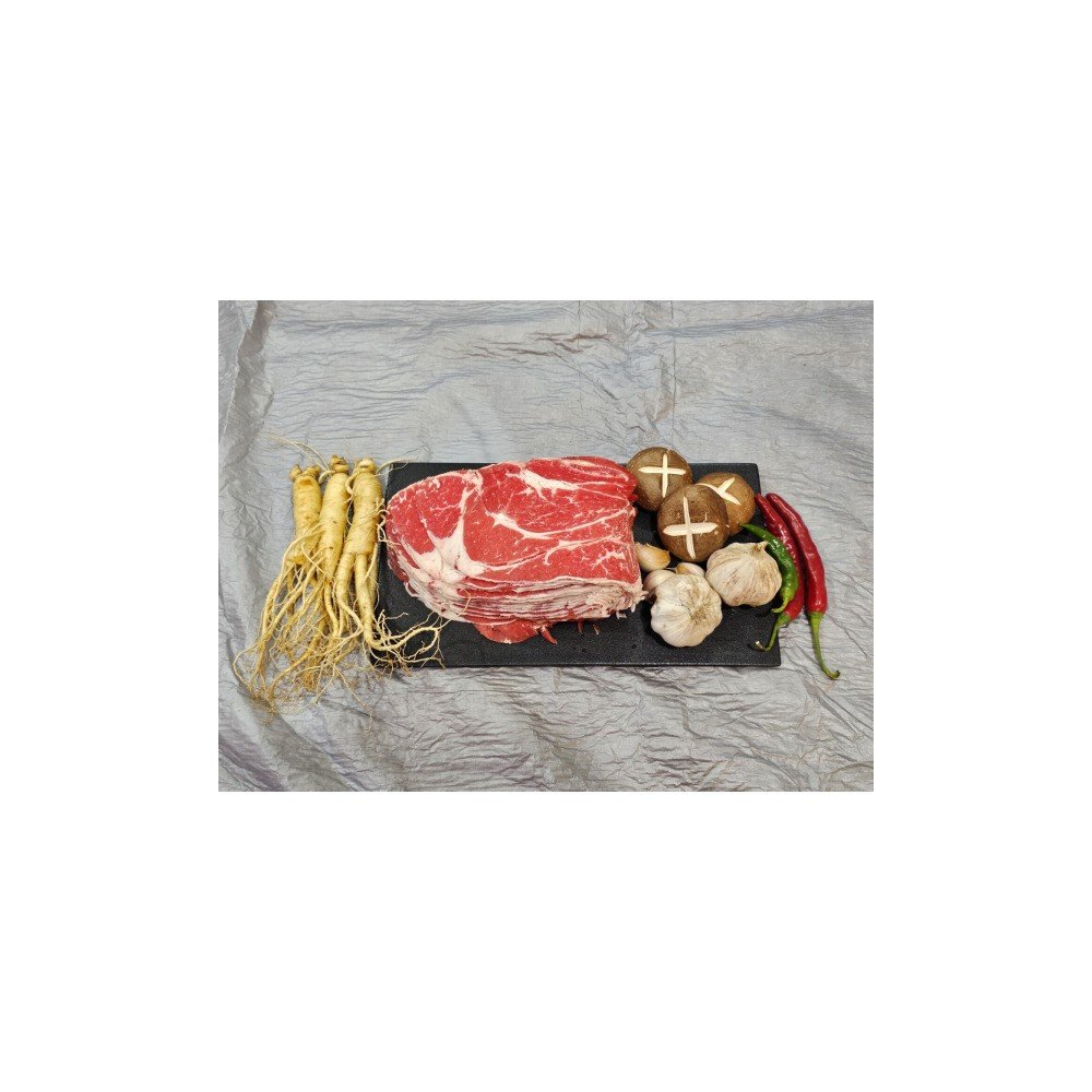 소불고기 수제 인삼 양념 1kg (실중량 1100g)